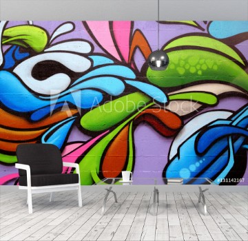 Bild på Colorful graffiti art